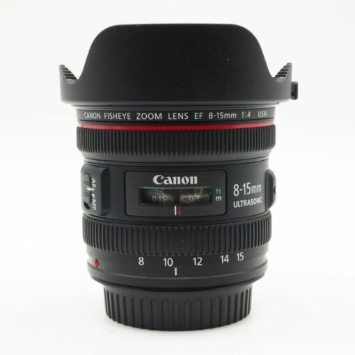 Used Canon 8-15mm f4L Fisheye USM EF Lens - Image 2