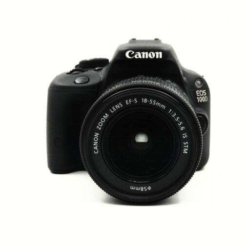 Used Canon EOS 100D DSLR Camera & 18-55mm IS Lens - Image 2