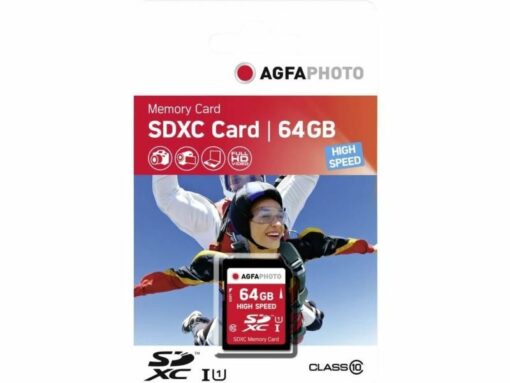 AgfaPhoto 64GB SDHC Class 10 Memory Card